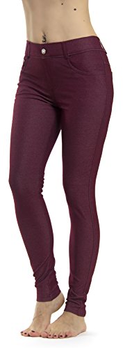 Image of Prolific Health Women's Jean Look Jeggings Tights Slimming Many Colors Spandex Leggings Pants Capri S-XXXL