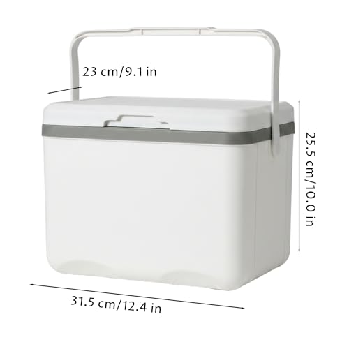 Glacière rotomoulée 5L rigide et portable pour repas et canettes - 3