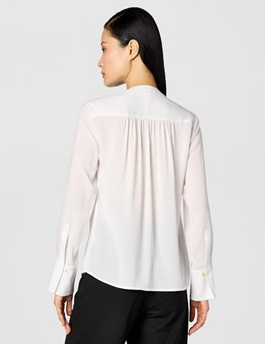 Image of Calvin Klein Women's Sleeveless Collared Twist Front Blouse