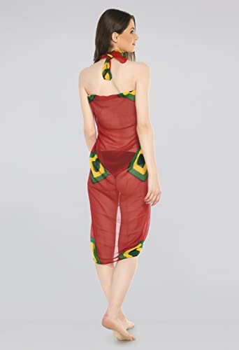 Image of MIRCHI FASHION Western Summer Beachwear Swimsuit Coverup Sarong for Women