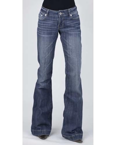 Stetson Women's 214 Trouser Jeans Blue 4 REG2