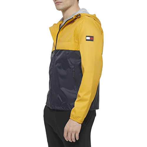 Image of Tommy Hilfiger Men's Simple Hooded Rain Jacket
