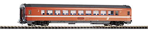 Voiture Eurofima HO ÖBB Piko 58660 voyageur express orange époque 4 modélisme ferroviaire