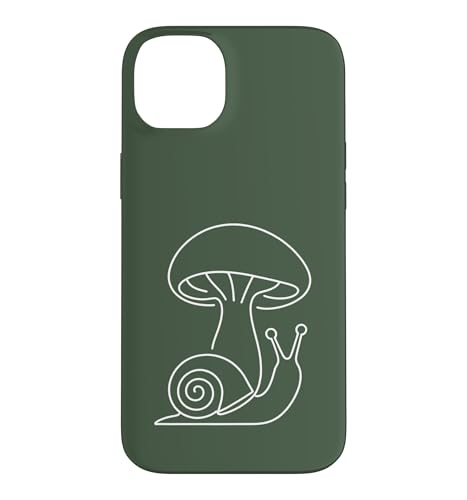 Cottagecore �J�^�c���� �L�m�R �̉a�A�[�g �X�}�z�P�[�X iPhone 14 Plus �p
