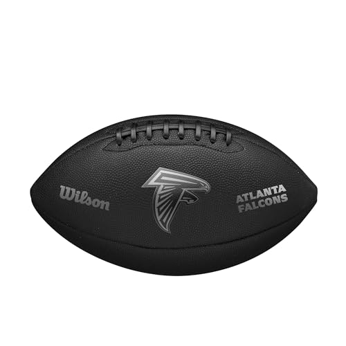 WILSON NFL Team Metallic Premiere Fußball, offizielle Größe, Atlanta Falcons