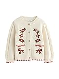 Des essentiels intemporels NEXT Fille Cardigan imprimé Floral Écru 6 Mois-9 Mois