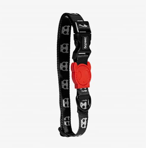 Astorpet | Zee.Dog Collar de Perro. Ajustable, Súper Suave y Duradero. Hebilla con Cierre de Seguridad. 4 tamaños. Modelos Variados. (M, Skull 2.0) Cover