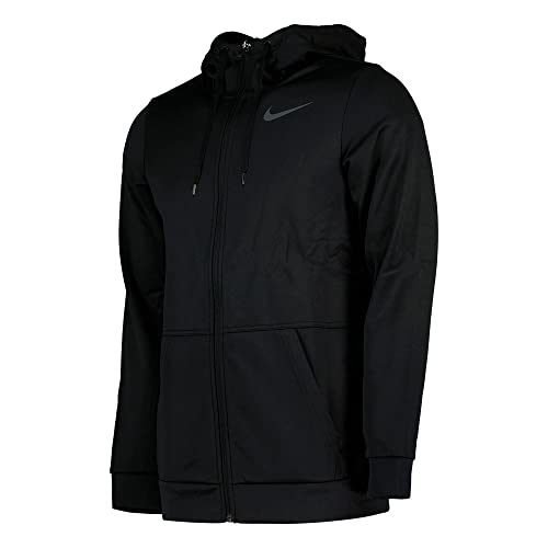 Nike Mens Fleece Therma Dri-Fit Hoodie Black S3