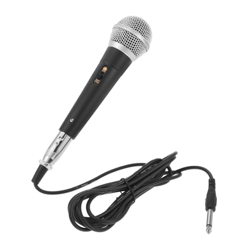 ULDIGI High Fidelity Sound Handheld Microphone Microphone Cords Holder for Karaoke Conferences and Public Speaking