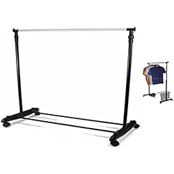 Perchero Extensible Confortime CONFORTIME Perchero Extensible, 82 x 42 x 90/160 cm, Compuesto, Multicolor, Talla Unica