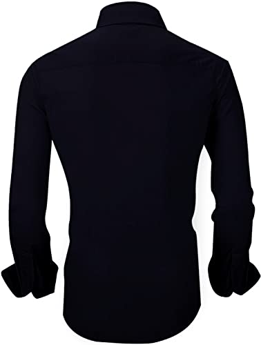 Image of Zombom Men's Cotton Polyester Blend Regular Fit Casual Shirt