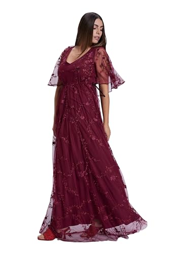 Ulla Popken Damen große Größen Übergrößen Plus Size Abendkleid,...