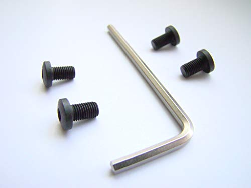 Innovative Industries 1911 Black Hex Head Stainless Grip Screws Standard Length