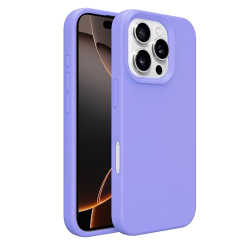 Image of iPhone 16 Pro Max Case Silicone(Light Purple)