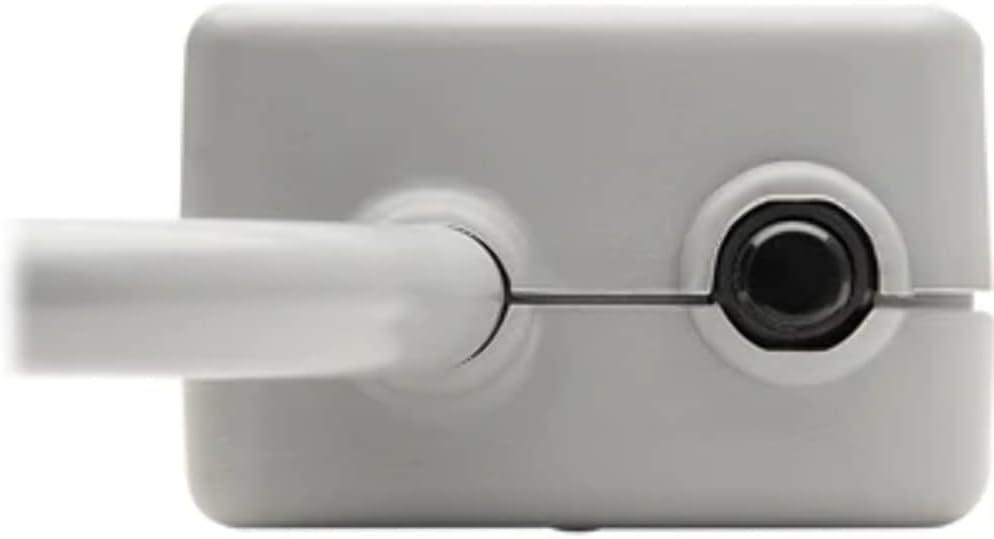 Tripp Lite TLP76MSG 7-Outlet Eco-Surge Energy-Saving Surge Protector, Cool gray