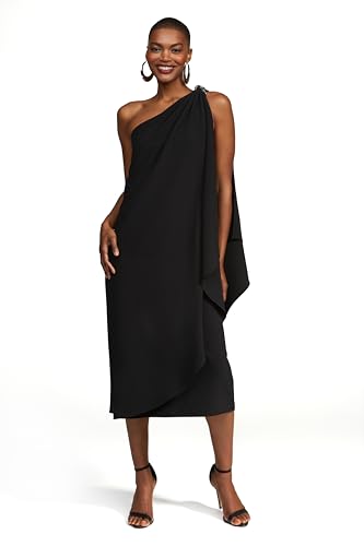 H HALSTON Women's Aries Dress in Crepe2