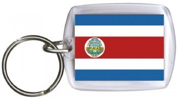 Porte-clés – Costa Rica Taille – Dimensions : 4 x 5 cm – 81038 – WM Pays