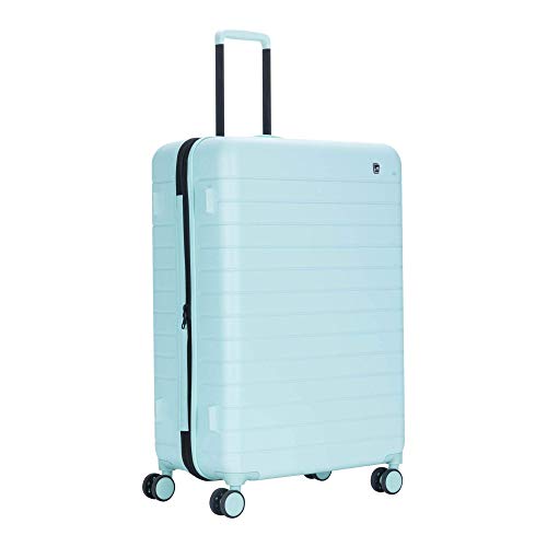 Image of Sherrpa Destiny Polycarbonate 29-inch Navy Blue Hardside Expandable Luggage Trolley with Spinner Wheels and TSA Approved Combination Lock (Cabin Size 29 inch)