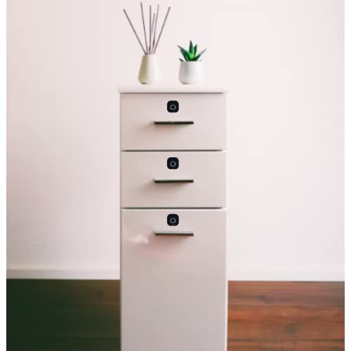 Dorset-Furniture-Smart-Lock-DG-304-40-Unique-Access-Drawer-Lock-with-Finger-Print-for-Home-and-Office-Suitable-for-Drawers-Ideal-Door-Thickness-15-20mm-Black