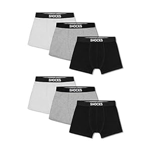 Snocks Boxershort Heren 6 Pack Boxer Onderbroeken Heren 95% Katoen GOTS