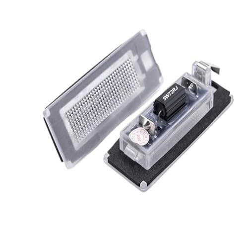 Éclairage plaque LED Fiat Ducato Bus Box Lancia Ypsilon Musa lampe numéro blanche