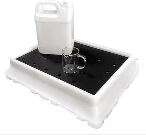 Plateforme de déversement 11 L pour stopper les fuites de flacons en laboratoire - 3