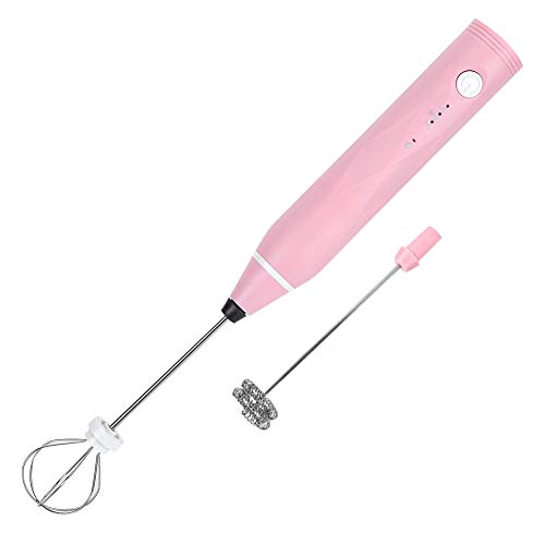 Mini batidor de huevos eléctrico USB espumador de leche de crema recargable con 3 velocidades licuadora de mano… - Imagen 8