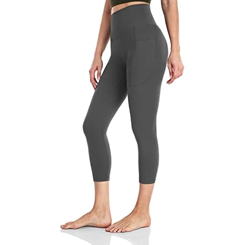 HeyNuts Yoga-Leggings mit hoher Taille und Seitentaschen Cover