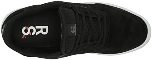 Etnies Mens Estrella Skate Skate Sneakers Shoes - Black - Size 8.5 M | Image 4