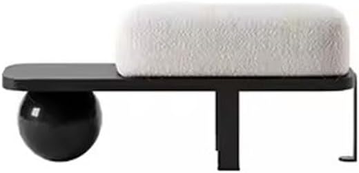 Shoe Bench Shoe-Changing Bench, Solid Wood B&B Sofa, Shoe-Changing Stool, Entrance Hall, Leisure Bedside Stool Storage Bench(A,S100cm)