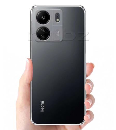 Image of Soft Silicone TPU Back Cover Compatible with Redmi 13C 4G / Poco C65