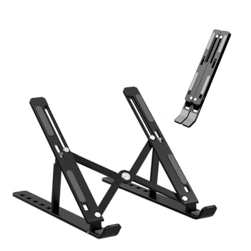 Suporte Notebook Ajustável em Alumínio Resistente Apoio Mesa em M...