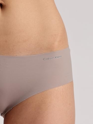 Image of Brown Solid Low Rise Seamless Hipster