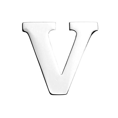 MINGHUA Monogram Alphabet Letters Lapel Pin Badge (V)