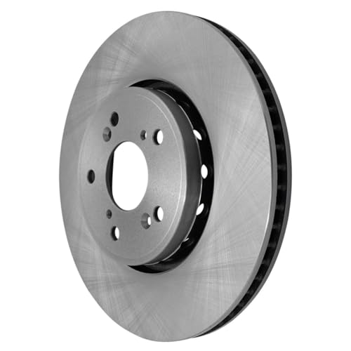 Image of Detroit Axle - Front Brake Kit for Acura 2016 ILX, Disc Brakes Rotors Ceramic Brake Pads Replacement: 12.28 inch inch Rotors