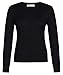 GRACE KARIN Womens 2026 Long Sleeve Button Up Cardigans Lightweight Cable Knit Button Down Sweaters for Women Black L