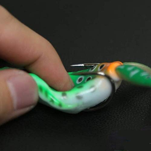 4PCS Artificial Mouse Lure Set - Topwater Frog Swimbaits For Bass, Pike, Snakehead Fishing (6.8cm/19g Each) - View #8