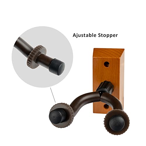 BIPROS Support de Crochet de Suspension de Guitare Support de Crochet en Acier de Base en Bois Stable et Durable Support… - Les Beatles, Paul McCartney, John Lennon, RIngo Starr, George Harrison BIPROS Support de Crochet de Suspension de Guitare Support de Crochet en Acier de Base en Bois Stable et Durable Support… – Image 5