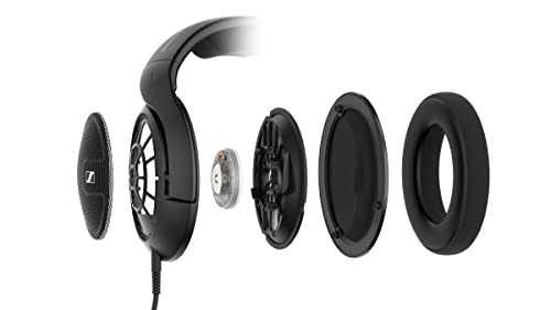Image of Sennheiser HD 560 S Over-The-Ear Audiophile Headphones - Neutral Frequency Response, E.A.R. Technology for Wide Sound Field, Open-Back Earcups, Detachable Cable, (Black) (HD 560S) HD 560S (Renewed)