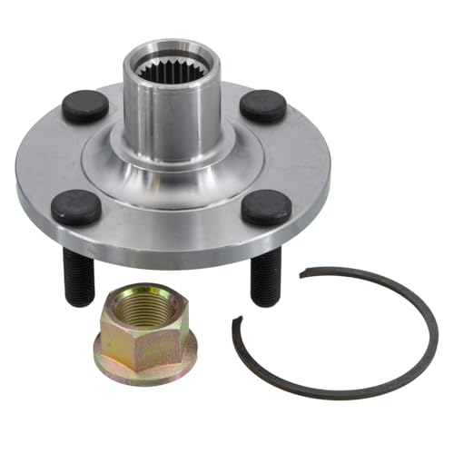 Rareelectrical Rear Spindle Hub Assembly Compatible With 2012-2024 Nissan Versa 2017-2019 Nissan Micra 2018-2024 Nissan Kicks Fwd 4-Lug Abs Pre-Assembled Direct Bolt-On 512550 Ha590557 Sealed Bearing