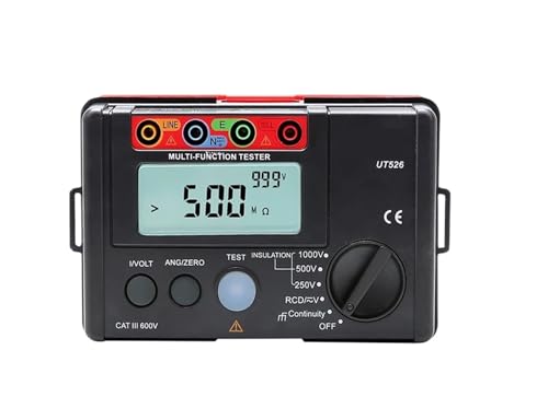 UT526 ���@�\�f�W�^���d�C���[�^�[ �ڒn��R�v �d�C�≏������ �ڒn��R�v �f�W�^���e�X�^�[