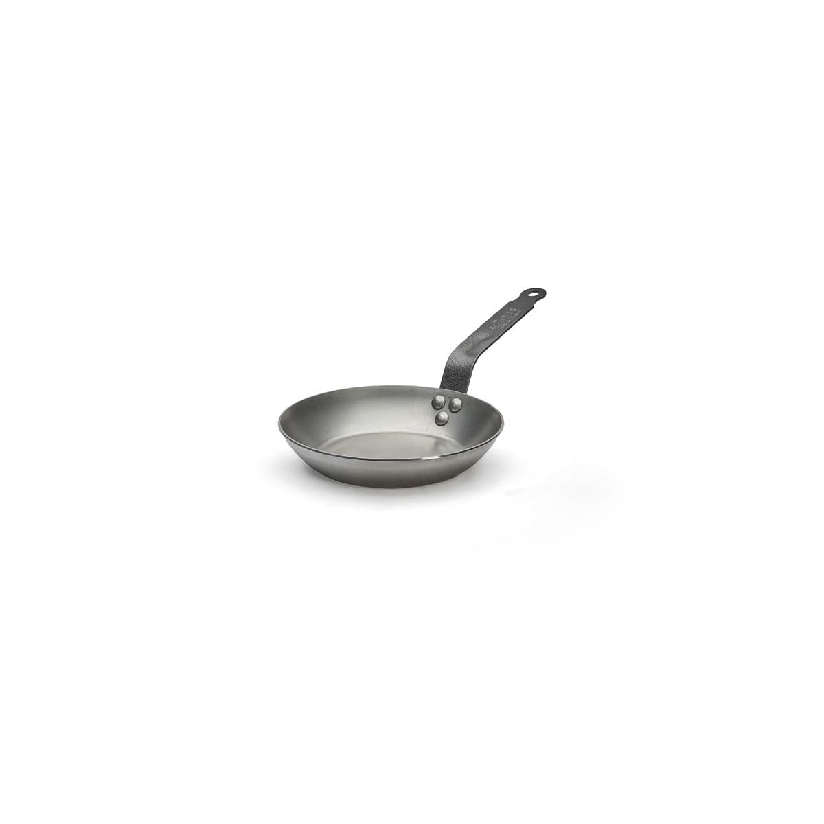 De Buyer 5110.20 Carbone Plus Heavy Quality Steel Round Lyonnaise Frying Pan, 20 cm Diameter