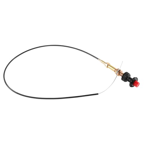 Image of VCGTX10 /55204 10FT Vernier Adjustable Locking Control Cable | Fit for 4100 Series PTO Dump AGT Mini Skid Steer Generator Marine ATV,0.088 Inch Stainless Steel Core,Ergonomic Adjust Knob