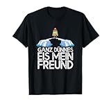 Lustiges Frosch Geschenk Vorsicht dünne Eisscholle