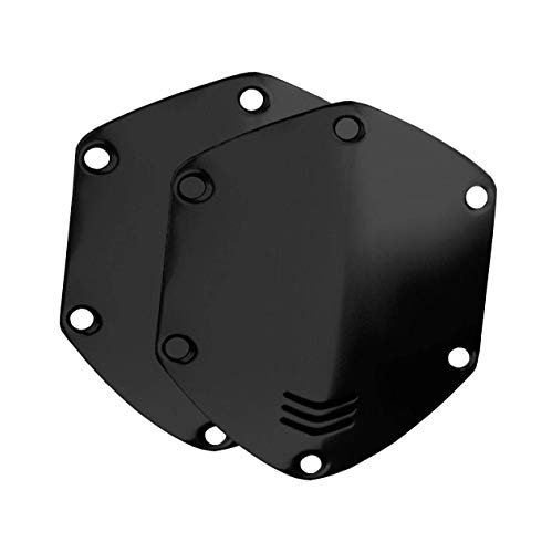 V-MODA Crossfade Over-Ear Headphone Metal Shield Kit - Shiny Black Cover