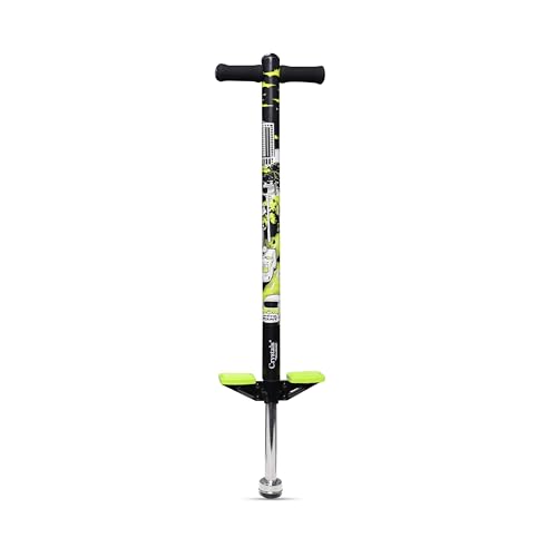 Pogo Stick Children Kids Boys Girls Light Adults Weight Exercise Outdoor Summer Fun Skull Bounce Design Up to 35kg (Streetwise)