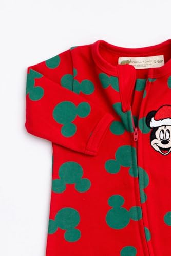Image of monica + andy Double Zipper One Piece, 100% Organic Baby Clothes for Girls & Boys, Unisex, Preemie, Newborn & Infant Sizes