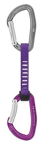 PETZL - Dégaine DJINN AXESS - Unisex, Violet, 12 cm
