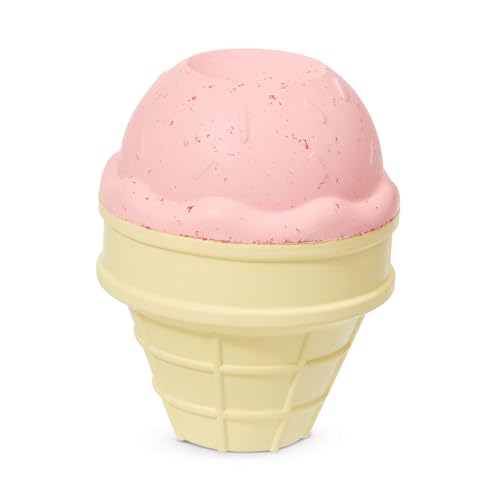 Barkbox I-Squeak Cone Dog Toy for Large Dogs, Perfect for Treat Spreading with a Wacky Bounce for Endless Playtime