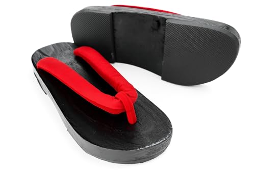 Image of Japanese Wooden Clogs Geta Slippers